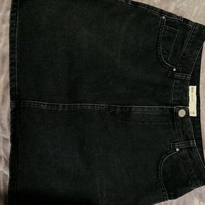 denim ASOS skirt
